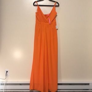 Orange jumpsuit size Large